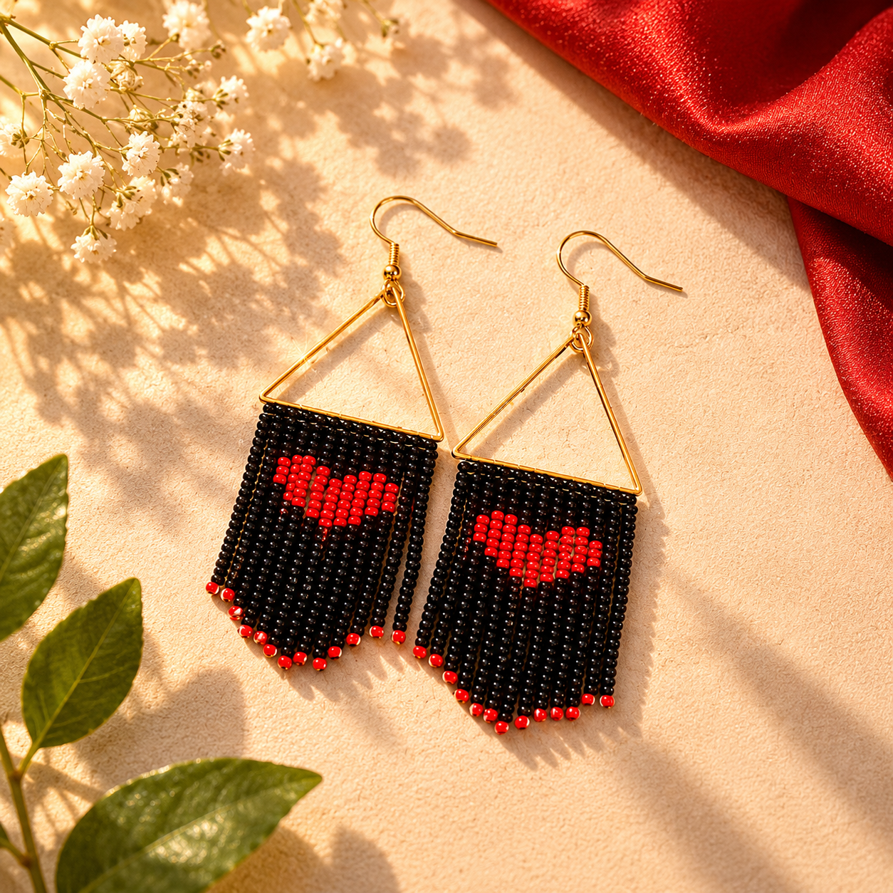 Crimson Heart Fringe